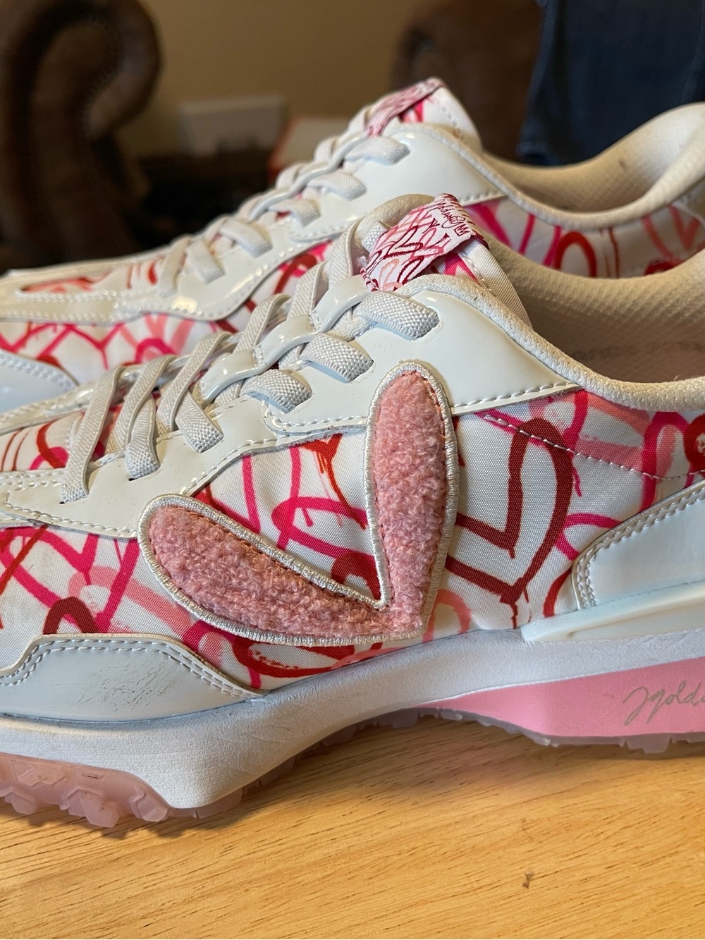 Skechers Hands Free Mark Mason Pink Shoes Size 8.5 17747